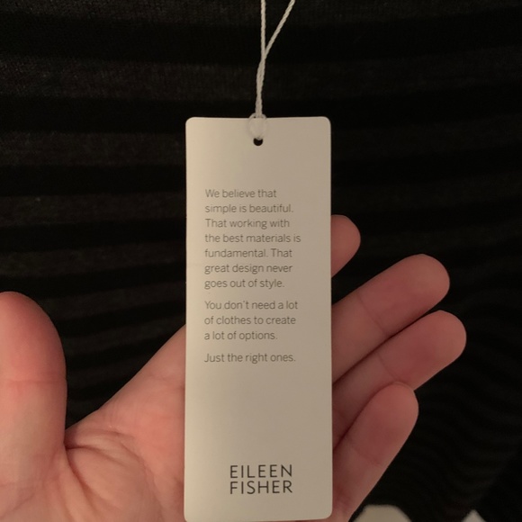 NWT Eileen Fisher PP Merino Wool Sweater - Picture 6 of 6